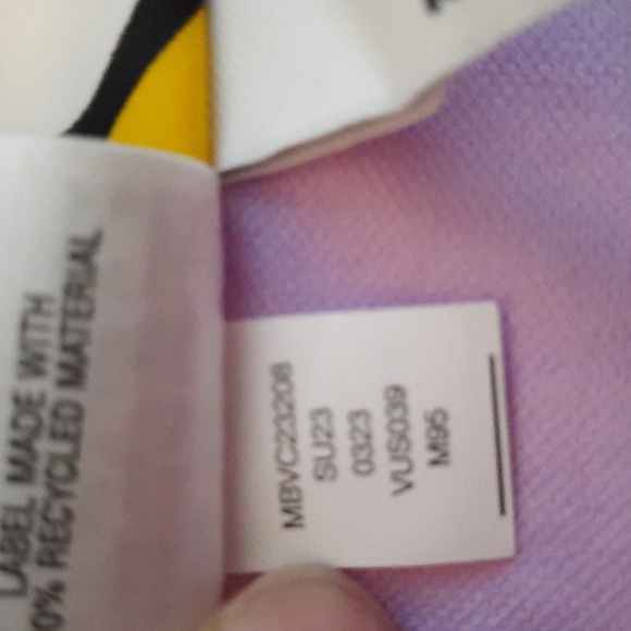 Bar lll  Macy's 70's Vibe Check Ring Monokini Swimsuit Swimwear Size XL - Picture 10 of 13